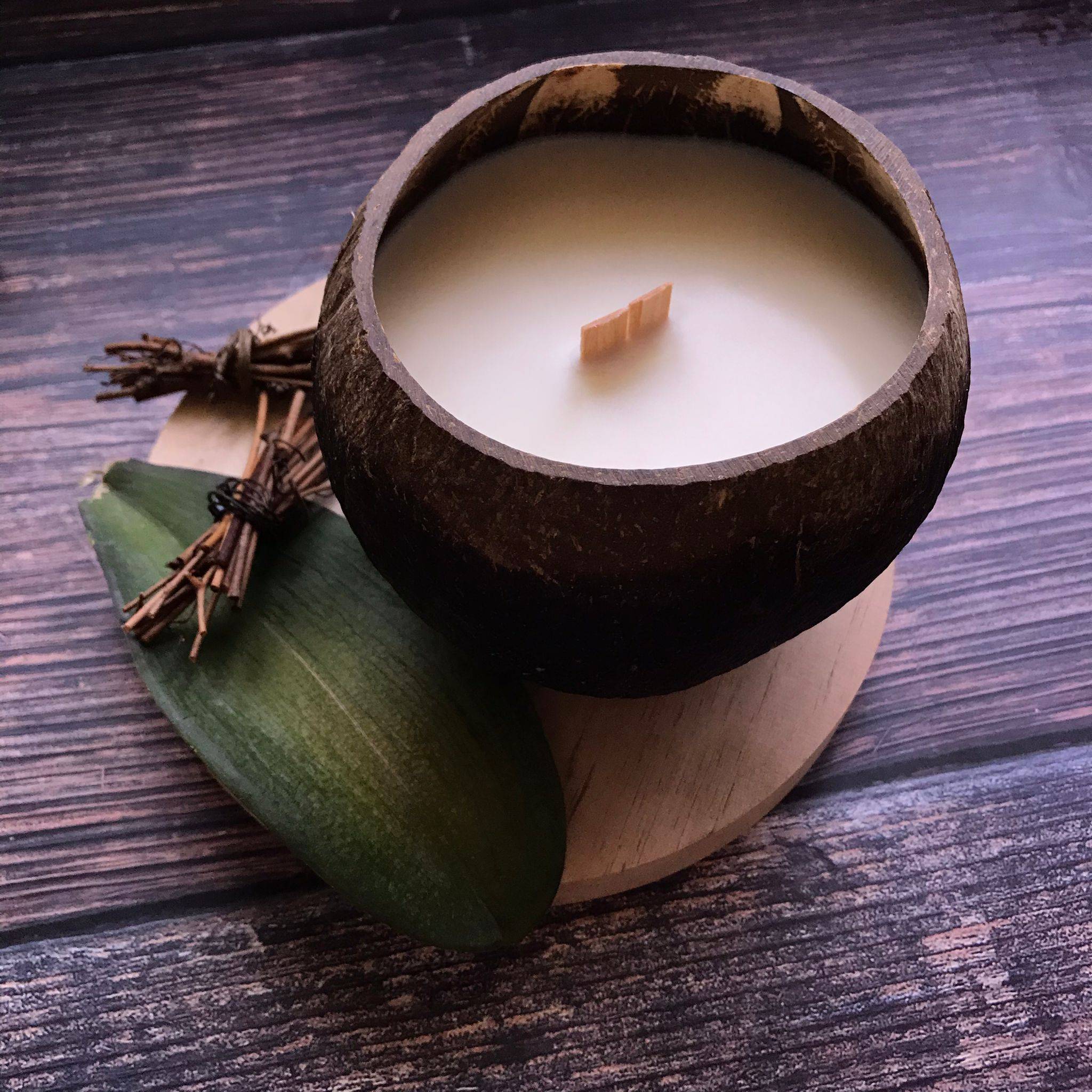 DIY 椰香風情蠟燭套裝 DIY CANDLE SET (COCONUT SCENTS)