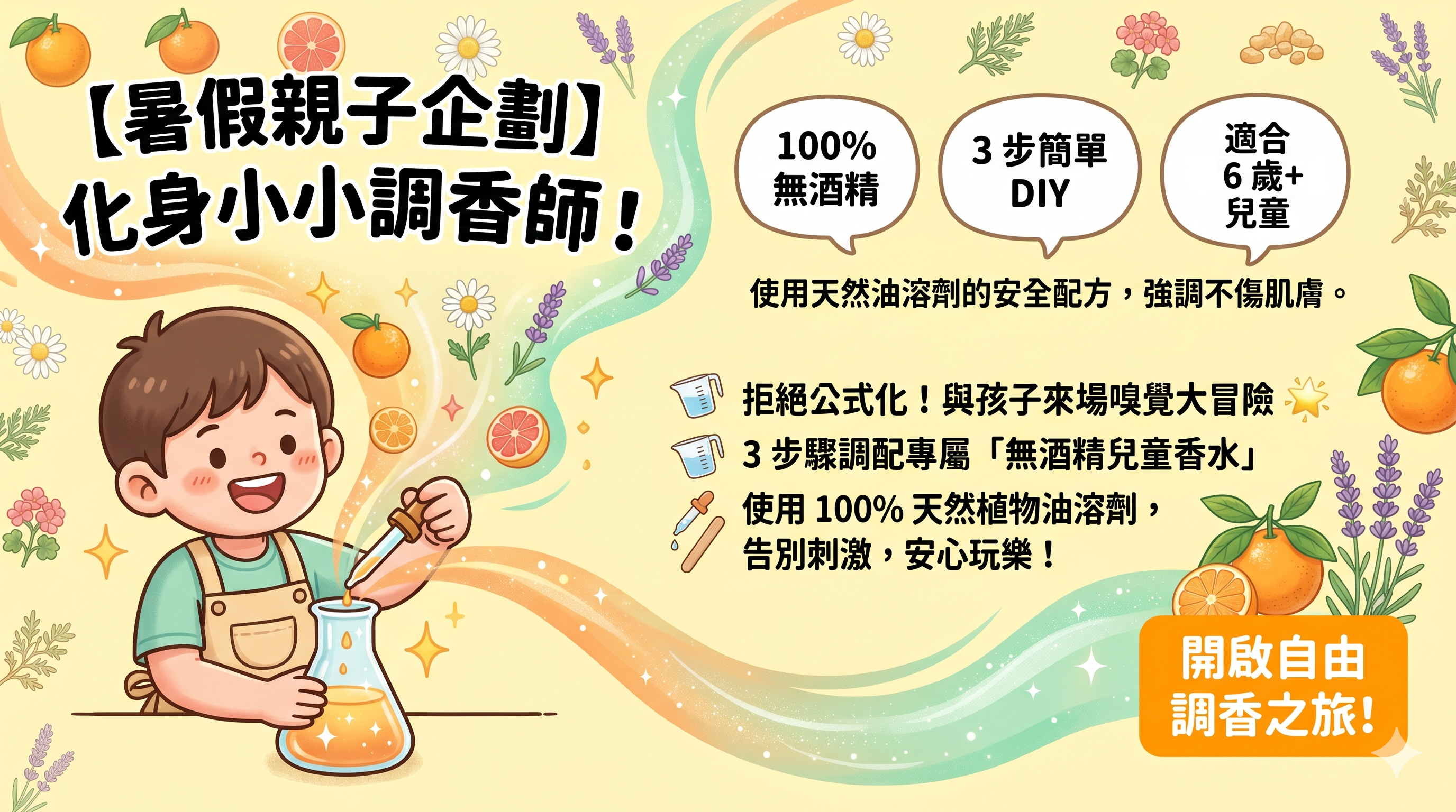 無酒精兒童香水