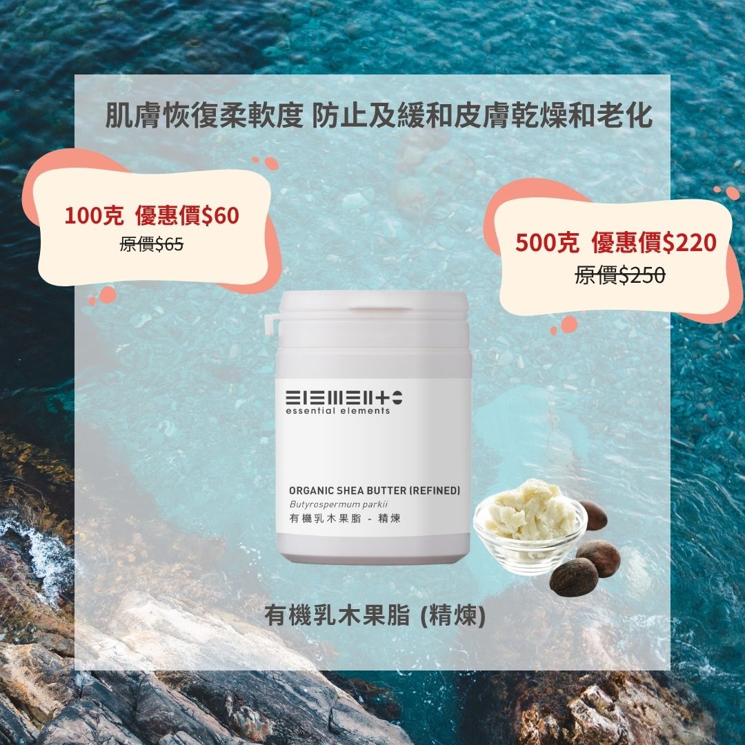 有機乳木果脂 - 精煉 100克
