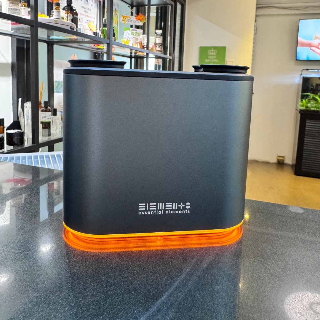 迎新年限定! (只限購買5支精油換購) HK$328 雙噴頭香薰純油霧化器