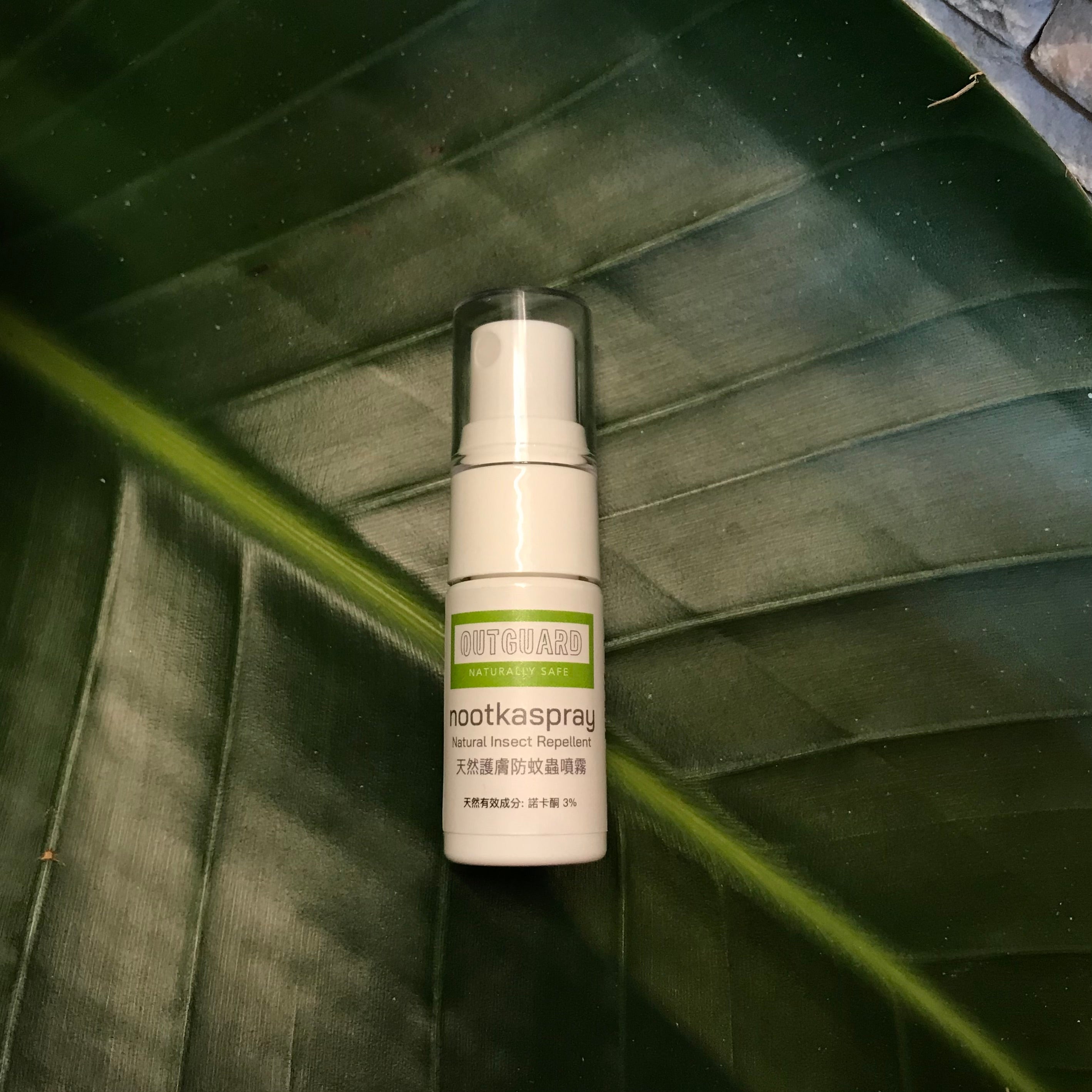 OUTGUARD Nootkaspray 天然護膚防蚊蟲噴霧 10毫升 x4瓶