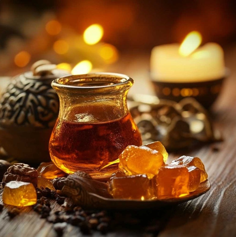Oriental Amber candle fragrance