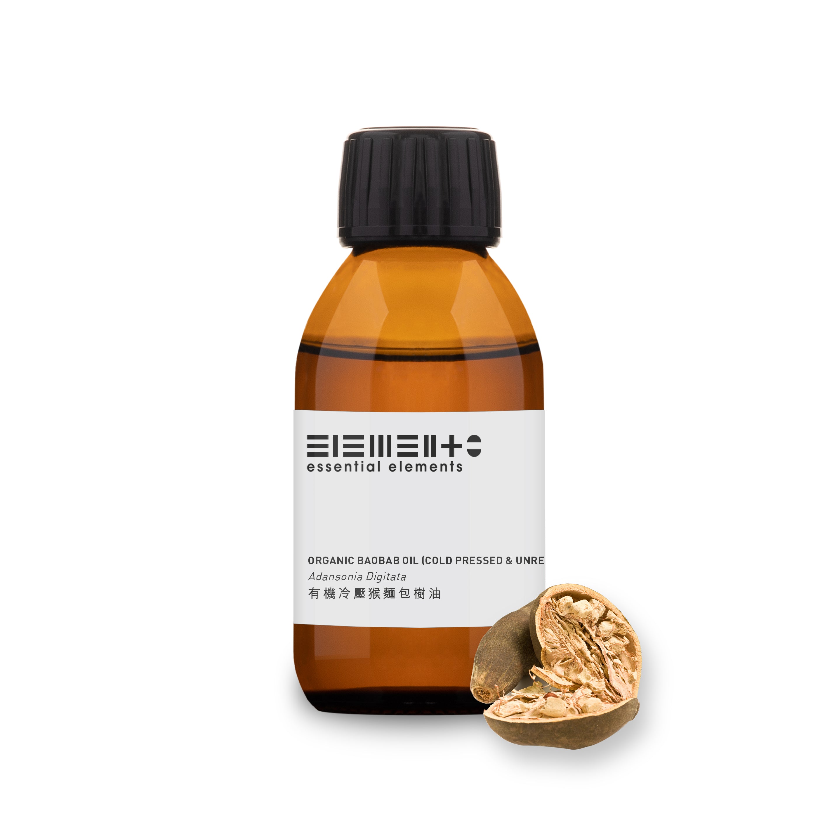 有機冷壓猴麵包樹油 (未精煉)