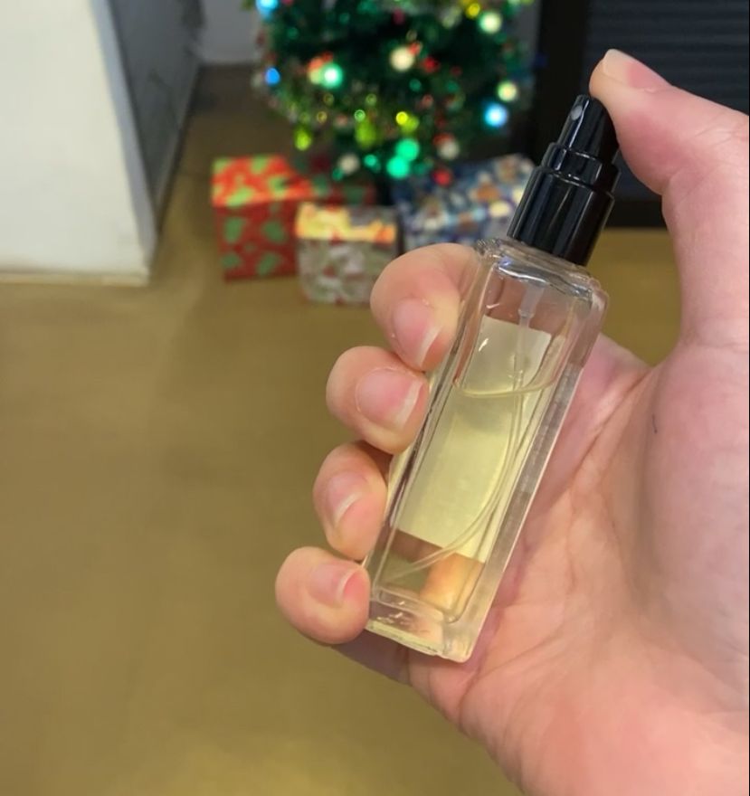 Clear Glass Bottle 20ml - with spray