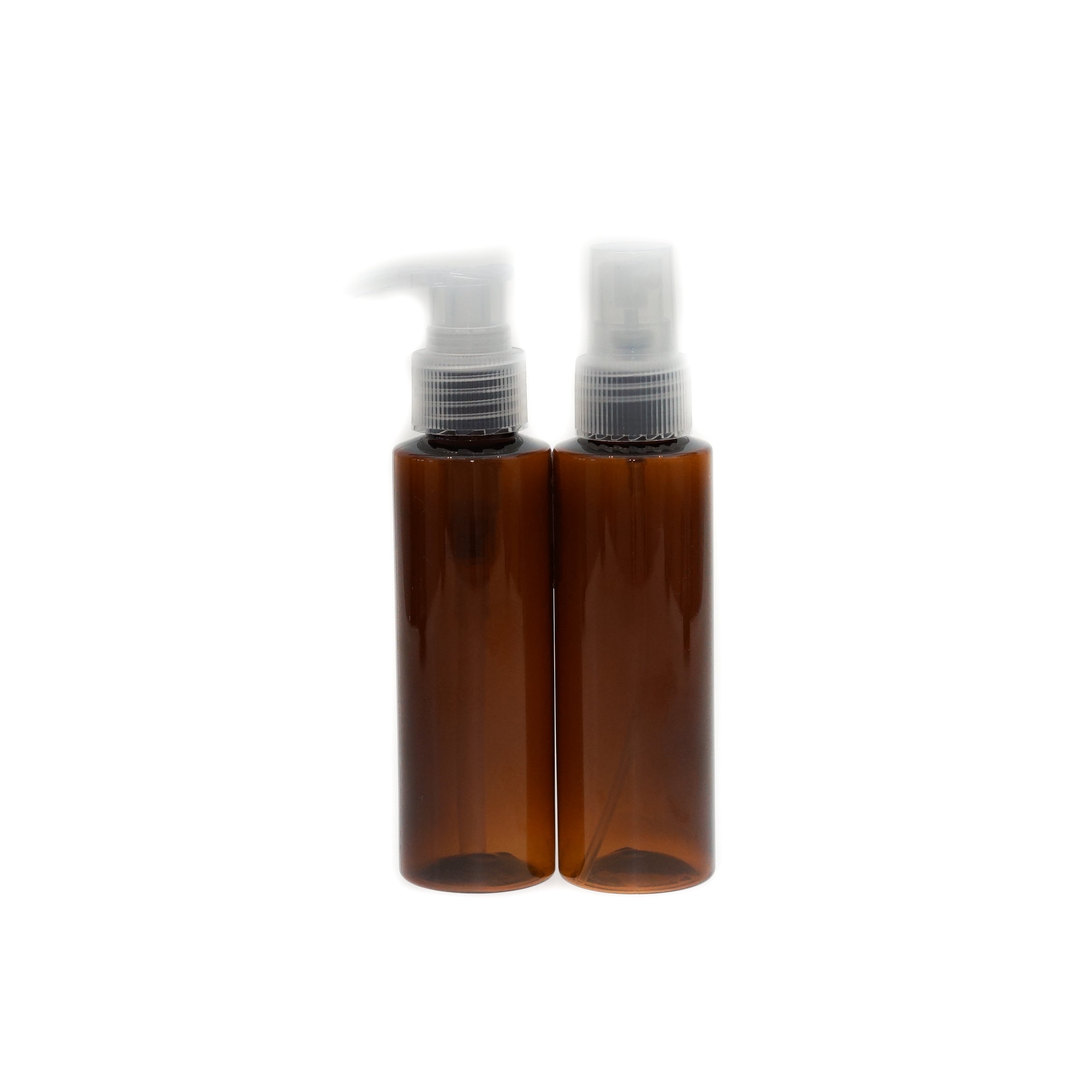 Amber Plastic Bottle
