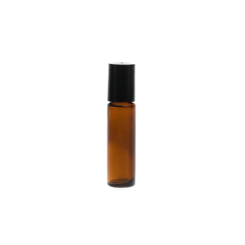 Amber Glass Bottle w/ roll on cap