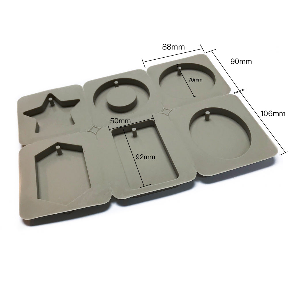 Silicone Mold 6-Cavity - Large