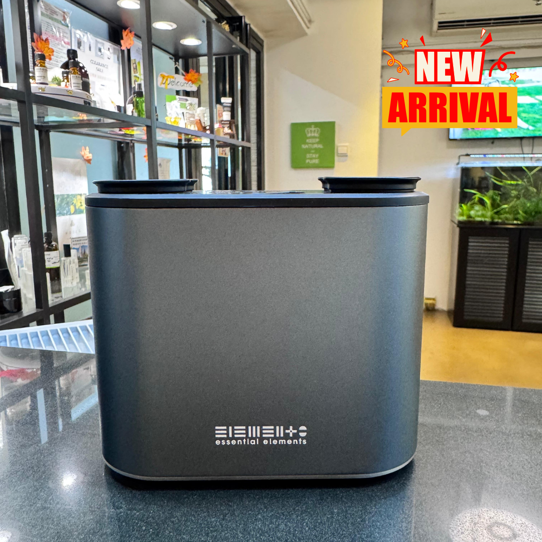 新產品! 雙噴頭香薰純油霧化器 (深灰)