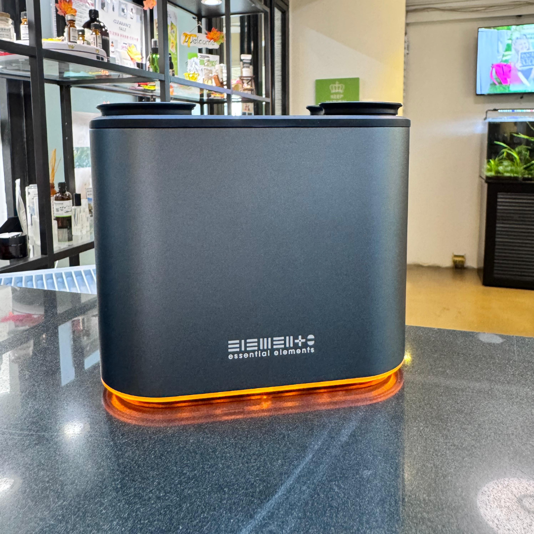 (For Purchase 5pcs essential oil redeem only) $298 Dual Nozzle Aroma Nebulizing Diffuser