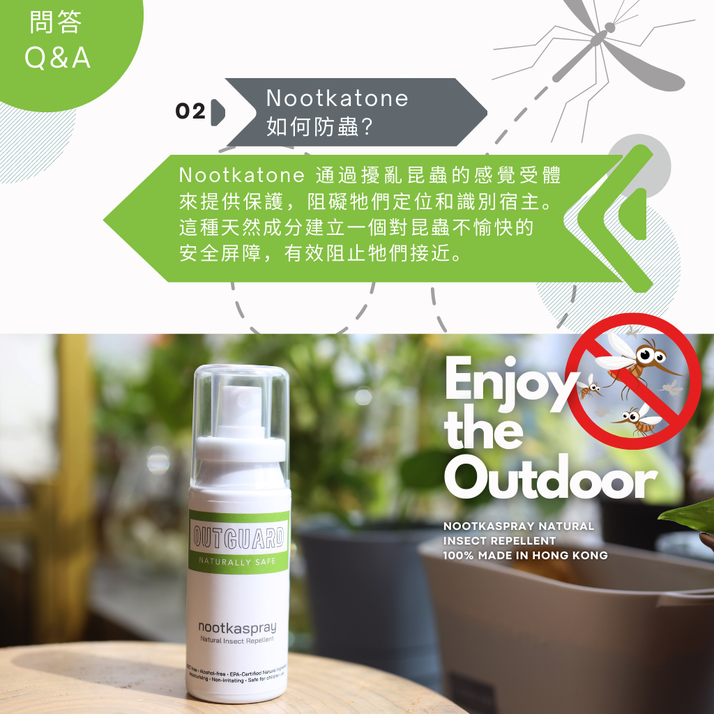 OUTGUARD Nootkaspray 天然護膚防蚊蟲噴霧 50毫升