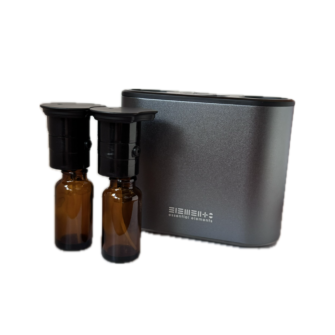 (For Purchase 5pcs essential oil redeem only) $298 Dual Nozzle Aroma Nebulizing Diffuser