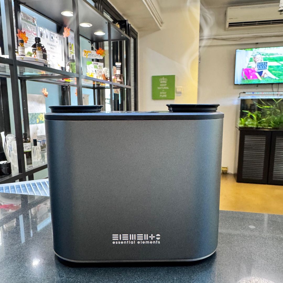 新產品! 雙噴頭香薰純油霧化器 (深灰)
