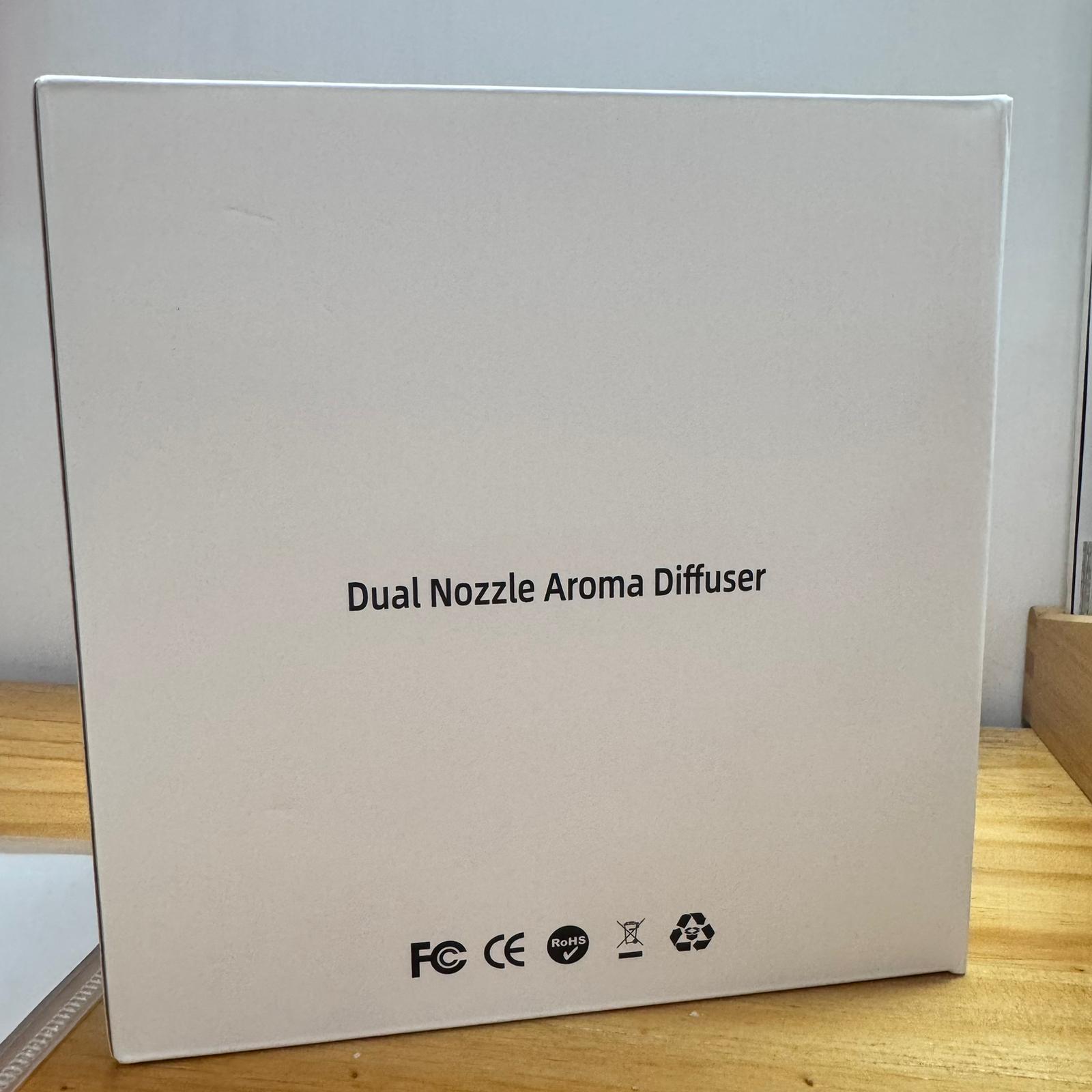 情人節禮物優惠組合! (5支精油: 薰衣草、玫瑰天竺葵、甜橙、小荳蔻、快樂鼠尾草) + 雙噴頭香薰純油霧化器