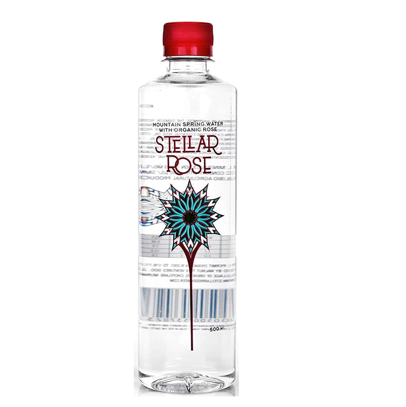 Stellar Rose Mountain Spring Water with Organic Rose 500ml (Full Case/18 bottles) Free Gift  of 1 pack of alkaline water (750ml x 6 bottles) ( delivery after 26-May-2024)